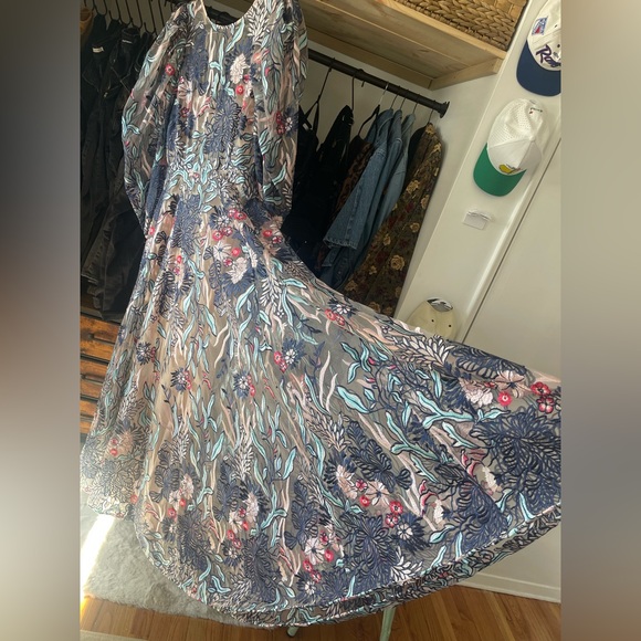 NWOT ASOS EDITION Embroidered Floral Gown - Picture 12 of 12